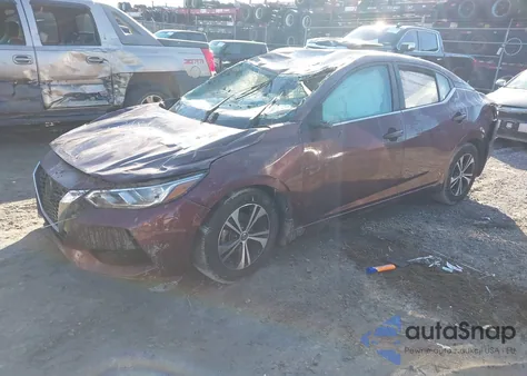 2021 Nissan Sentra Sv Xtronic Cvt из США, поврежденный, VIN 3N1AB8CV3MY248469